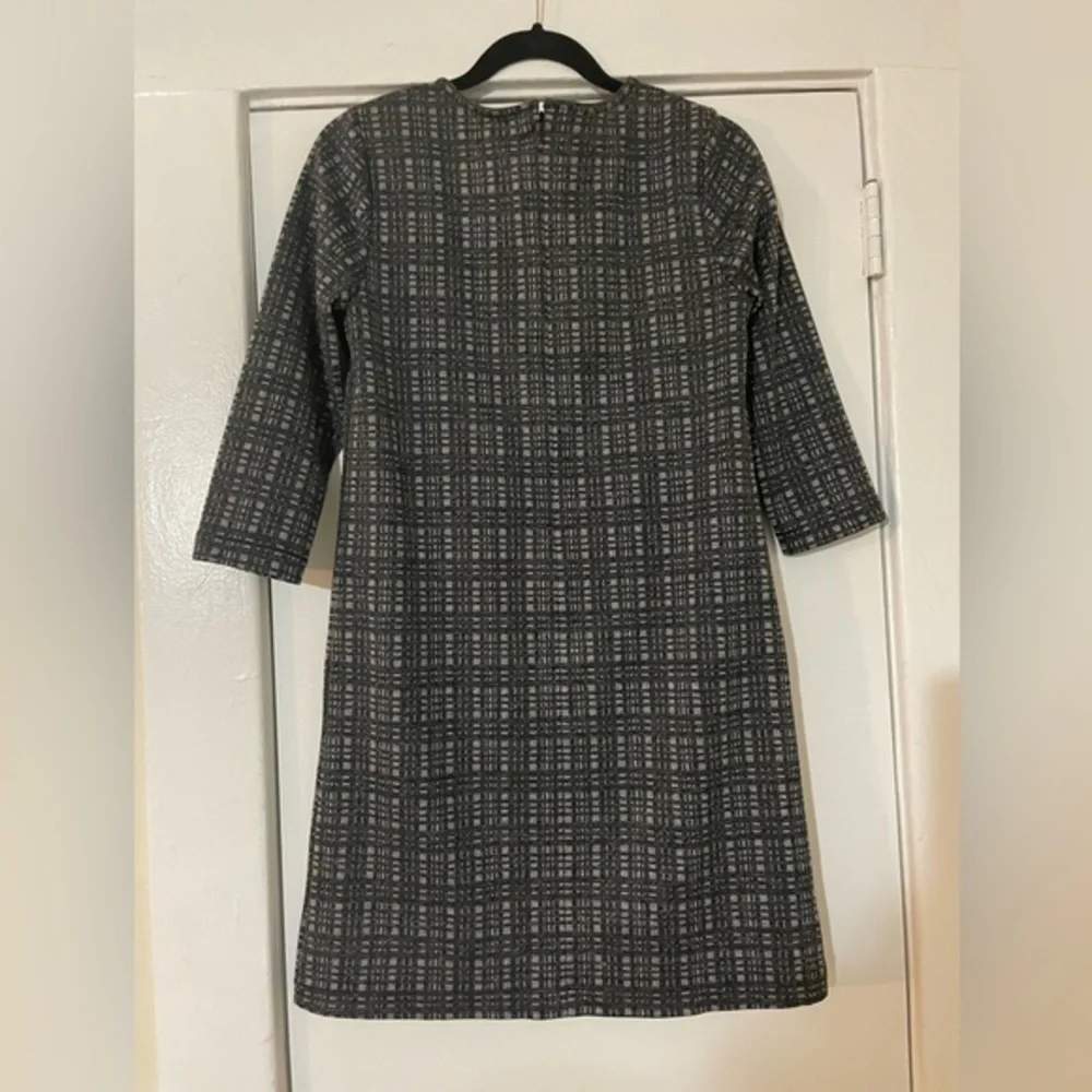 Ann Taylor Grey Plaid‎ Dress Size XS